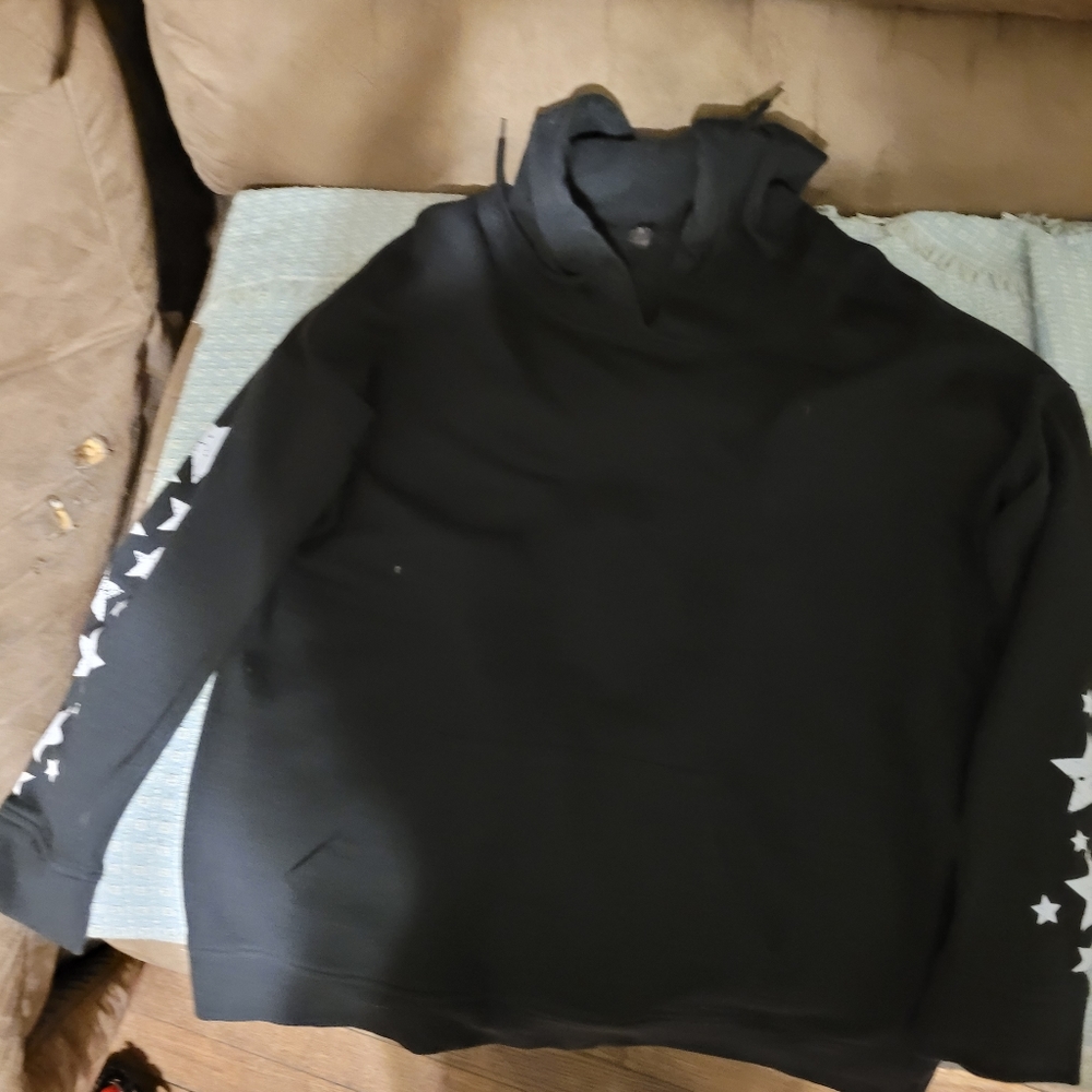 Size large black hoodie